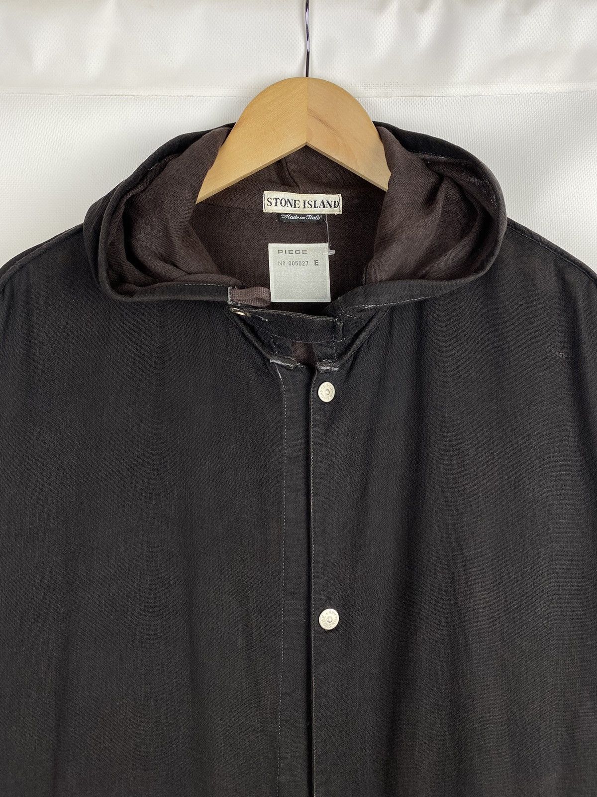 Stone Island Rare Stone Island Vintage Spalmatura hooded jacket size M Size US M / EU 48-50 / 2 - 8 Thumbnail