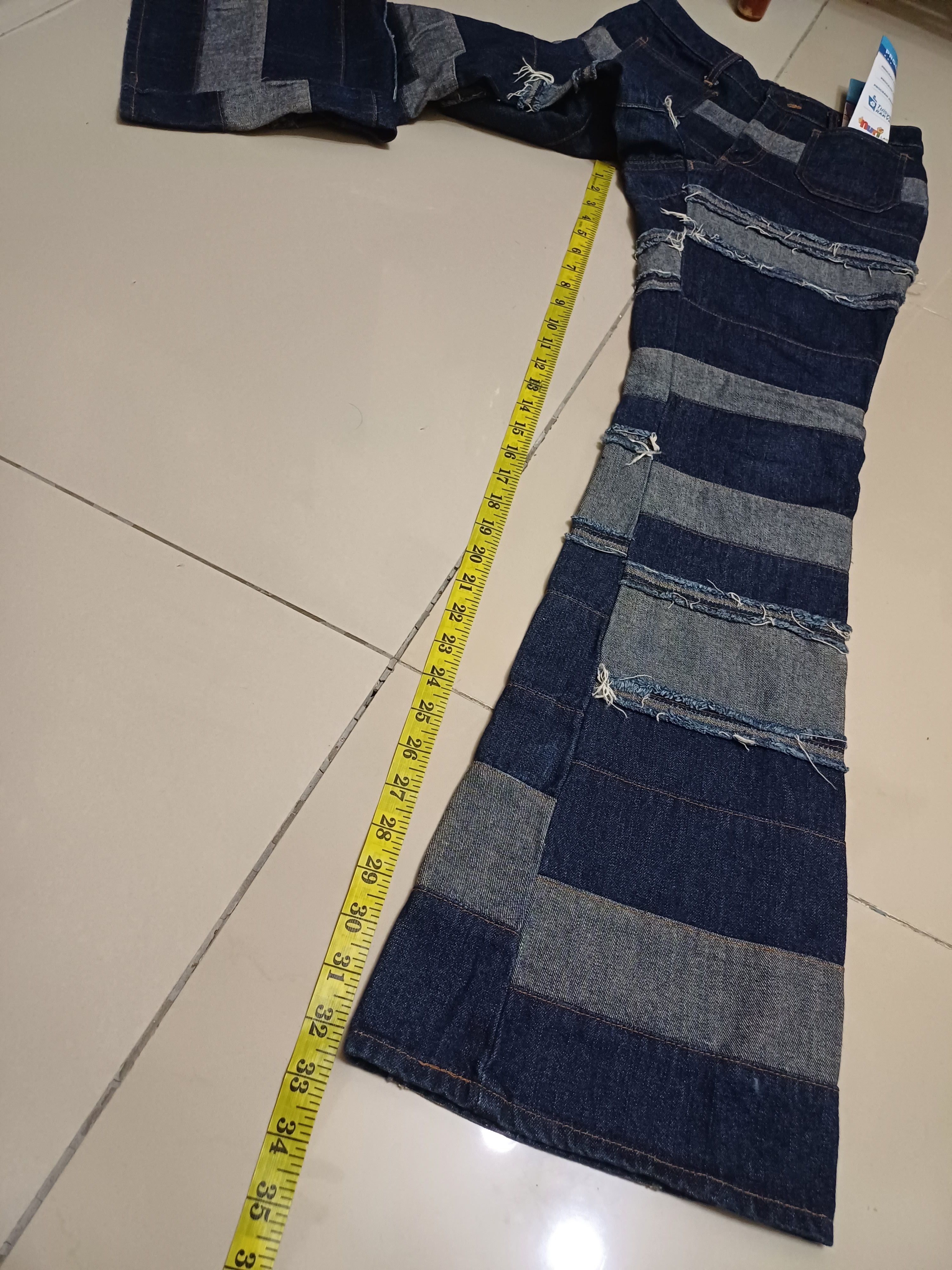 Hysteric Glamour Patchwork flared jeans inspired by Hysteric Glamour Size 28" / US 6 / IT 42 - 15 Thumbnail