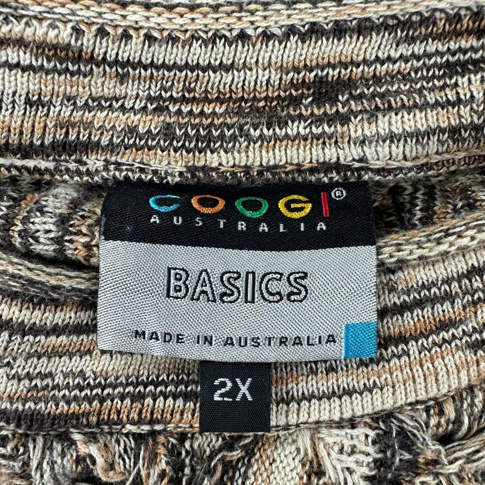 Coogi Coogi Australia Brown Vintage Sweater Men's Size XXL Size US XXL / EU 58 / 5 - 2 Thumbnail
