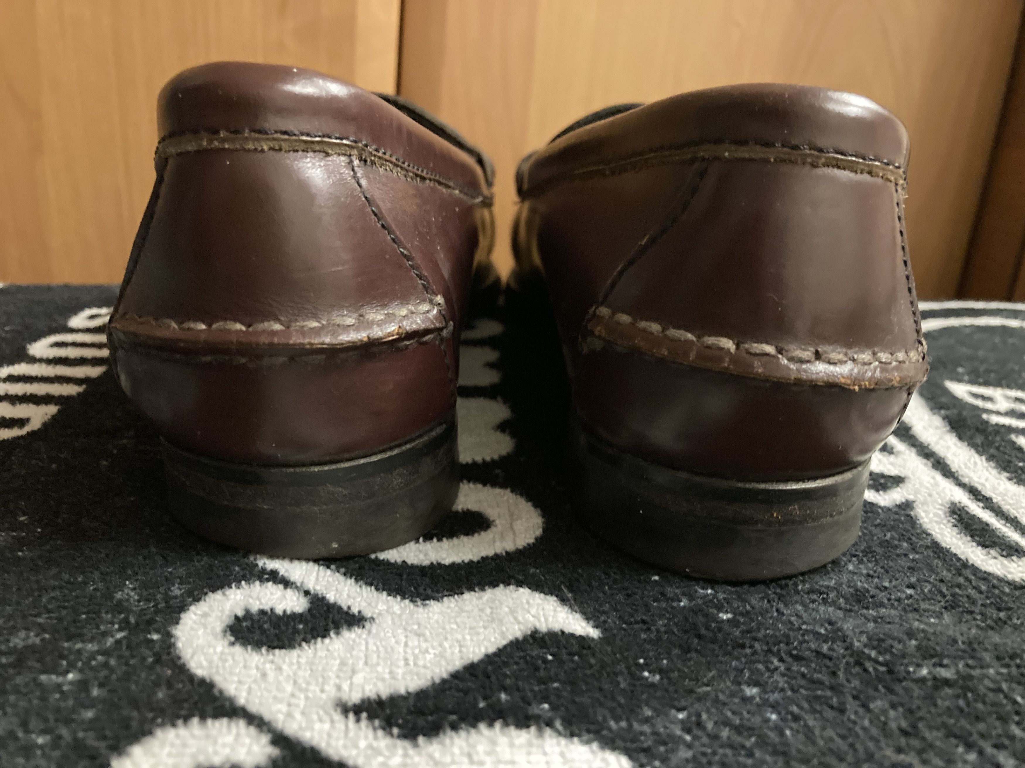 Timberland × Vintage Rare Vintage Timberland Penny Loafers Shoes Burgundy Red, Size US 8 / IT 38 - 14 Thumbnail