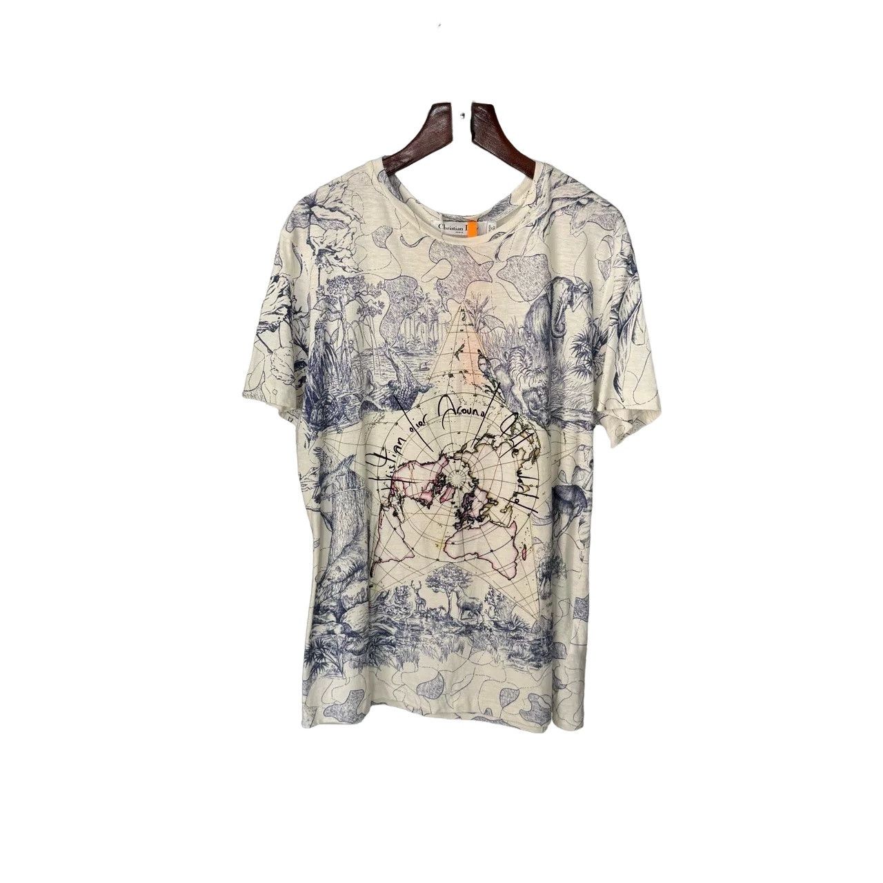 Christian Dior Monsieur Christian Dior Bee Print T-Shirt Size M Size US M / EU 48-50 / 2 - 1 Thumbnail