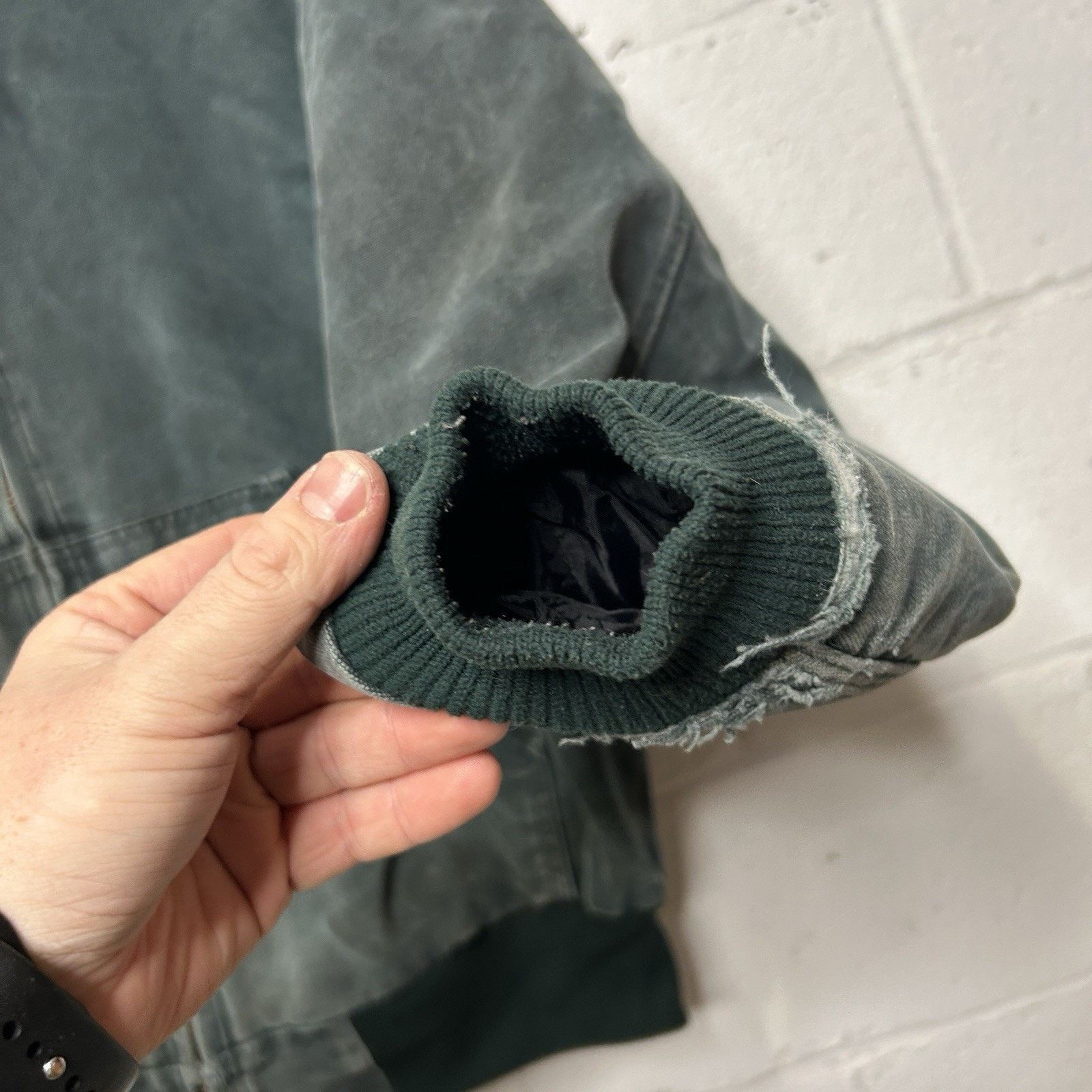 Carhartt Vintage Carhartt Blanketed Active Jacket “Hunter Green” J152 Size US XL / EU 56 / 4 - 4 Thumbnail
