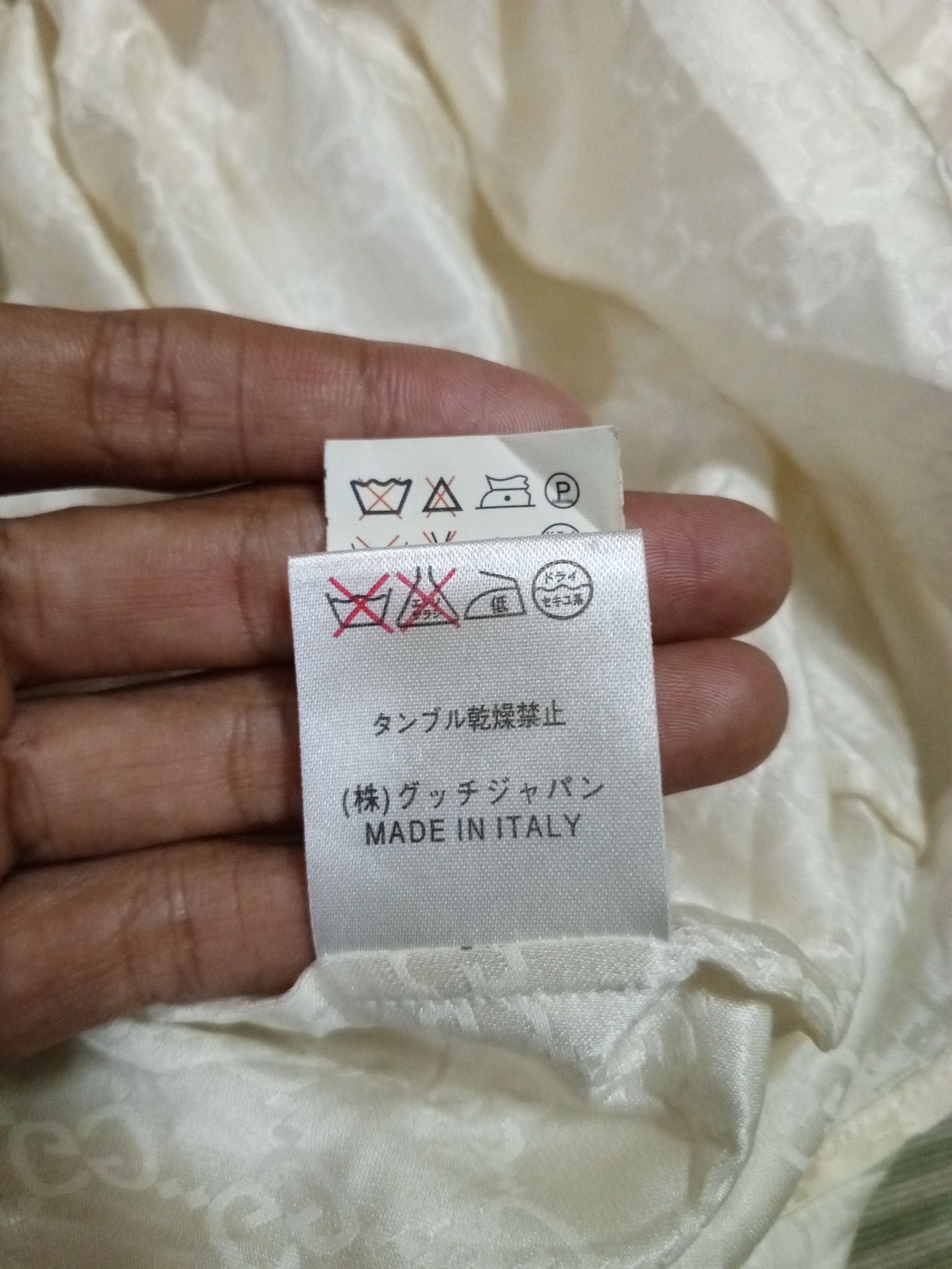 Gucci ‼️torn item‼️Gucci fodena lining doublure button ups VTG Size L / US 10 / IT 46 - 15 Thumbnail