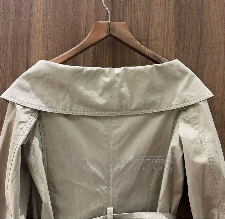 Dior Dior One-shoulder long windbreaker jacket Size XS / US 0-2 / IT 36-38 - 4 Thumbnail