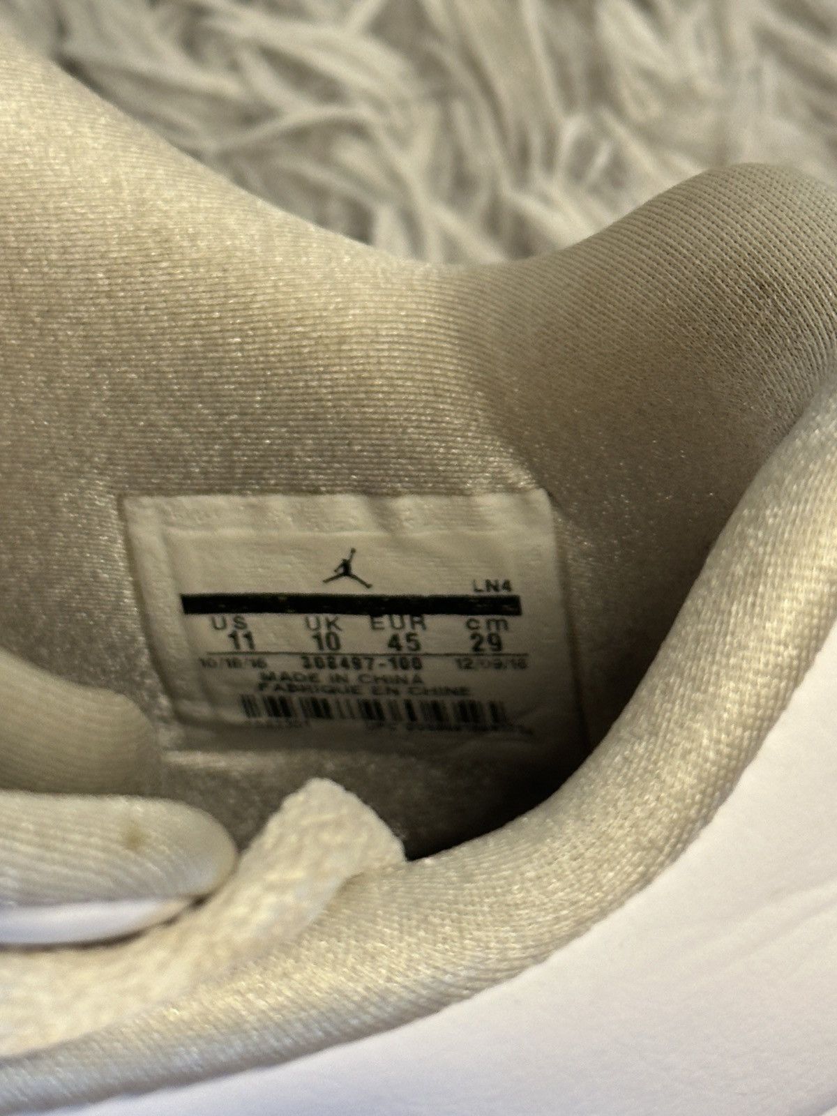 Jordan Brand Nike Air Jordan 4 Retro 2016 pure money white Size US 11 / EU 44 - 6 Thumbnail