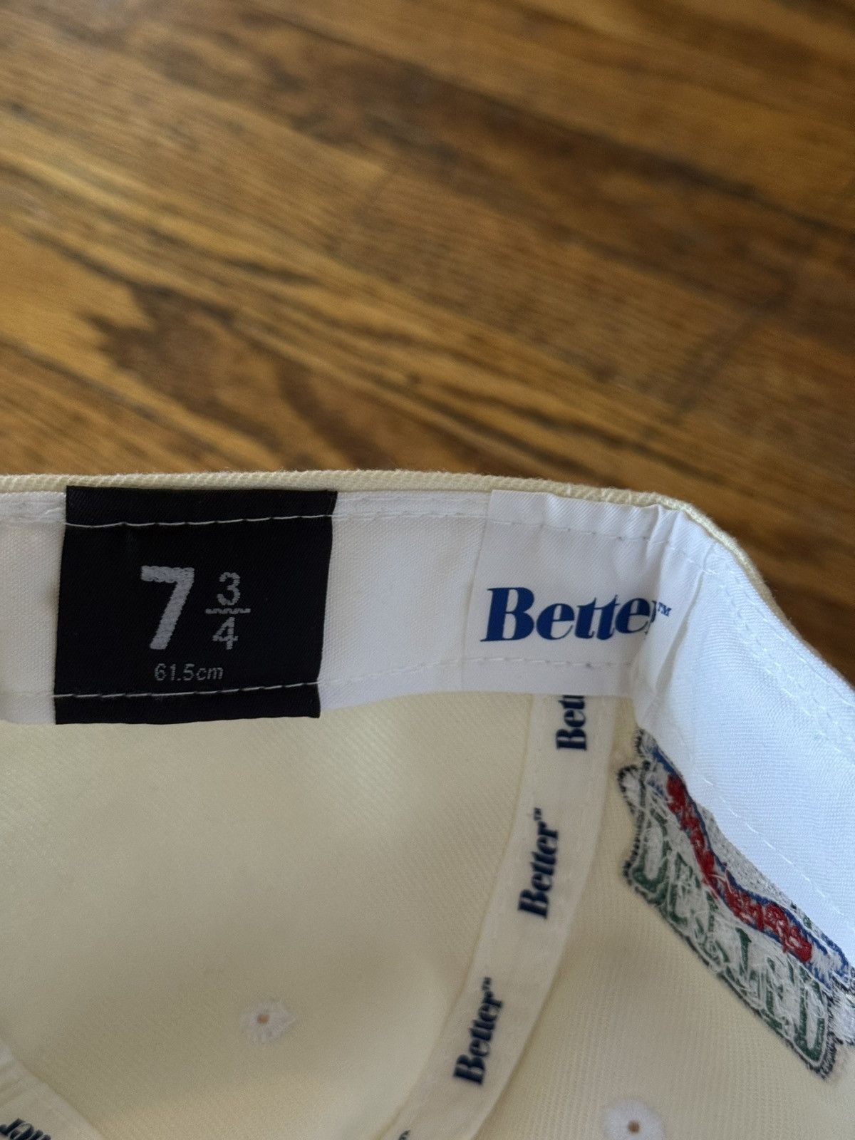 BetterTM LA Dodgers Better Gift Shop New Era MLB Fitted Hat 7 3/4 Size 46 - 8 Thumbnail