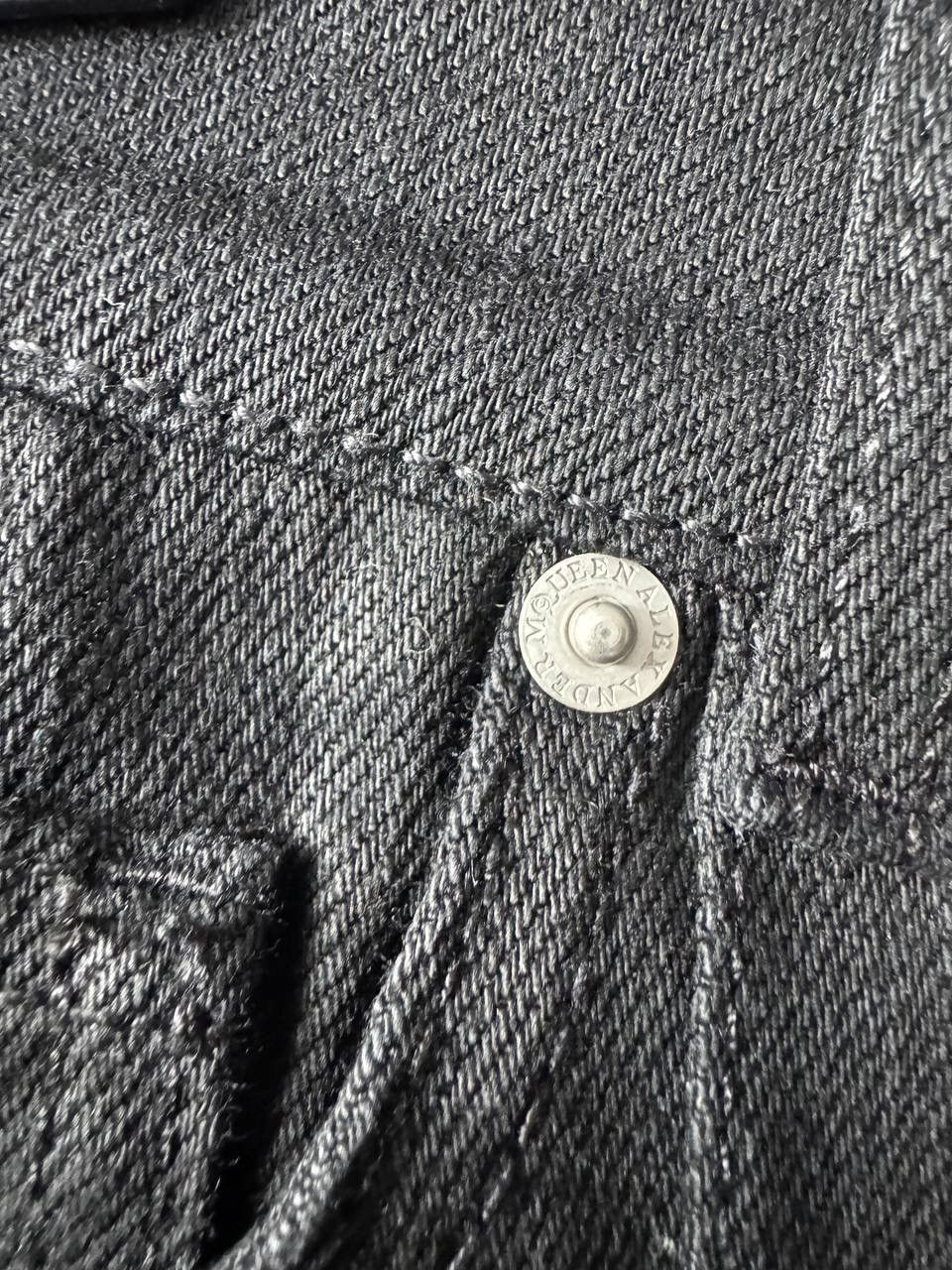 Alexander McQueen Alexander McQueen Flare Stretch Taped Jeans Size 26" / US 2 / IT 38 - 6 Thumbnail