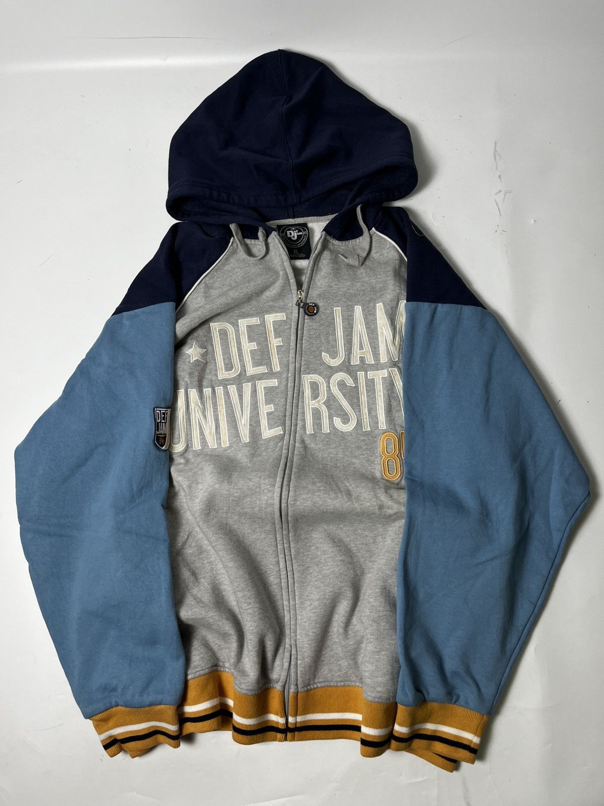 Band Tees × Death Row Records × Vintage vintage 90s defjam university hoodie Size US XL / EU 56 / 4 - 1 Thumbnail