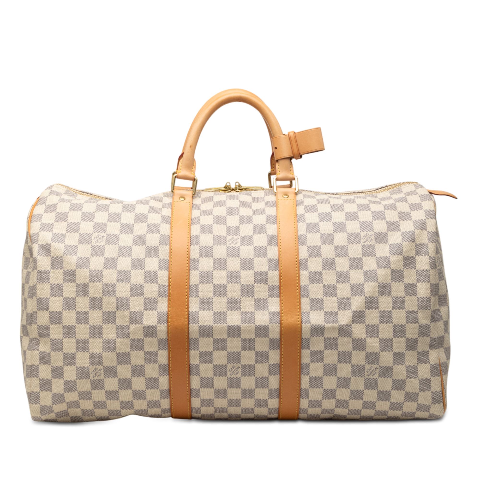 Louis Vuitton Louis Vuitton Damier Azur Keepall 50 Size ONE SIZE - 1 Thumbnail