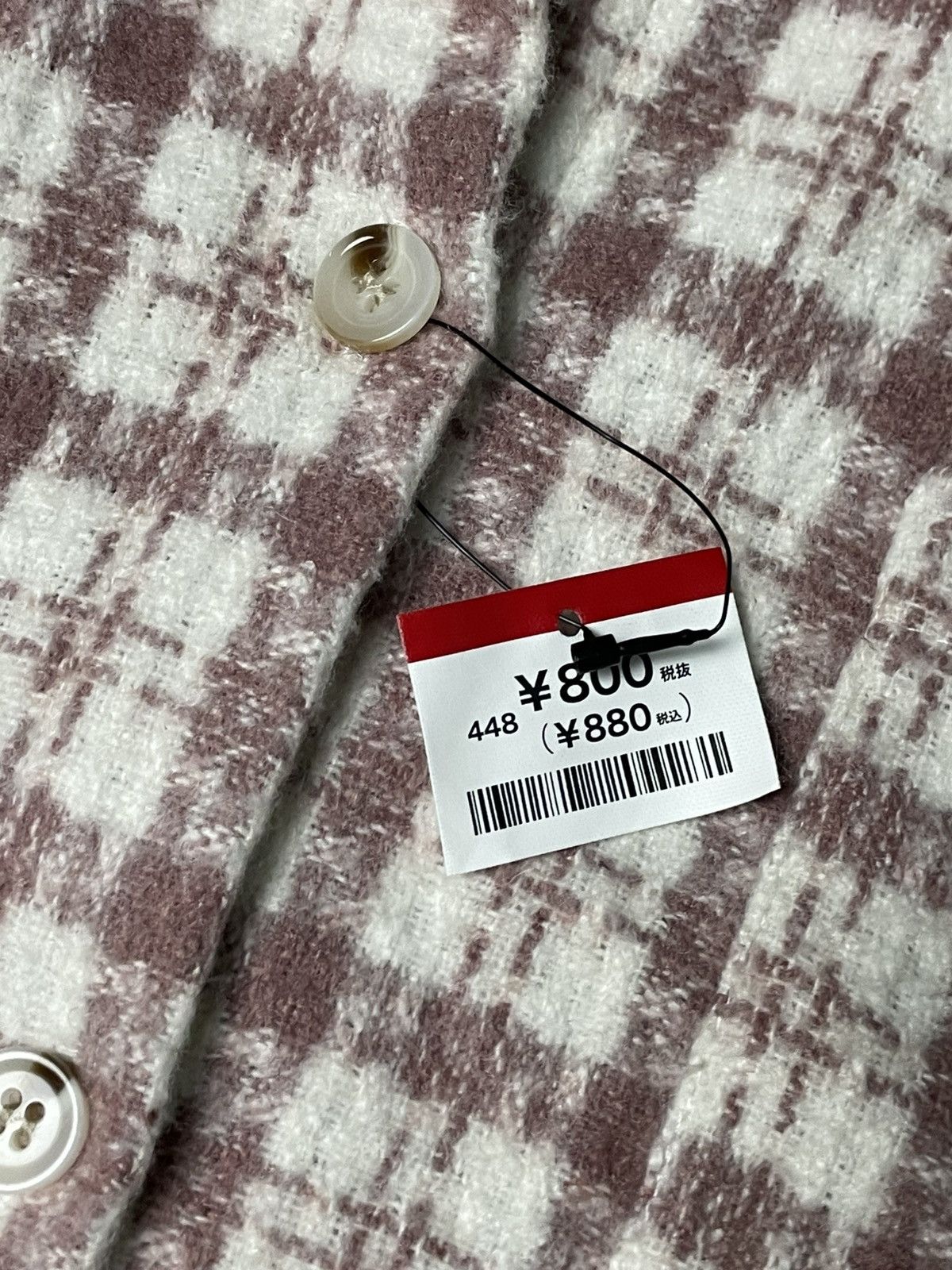 Japanese Brand × Vintage GRL Japanese Brand Plaid Wool Button Up Shirt (84) Size US L / EU 52-54 / 3 - 7 Thumbnail