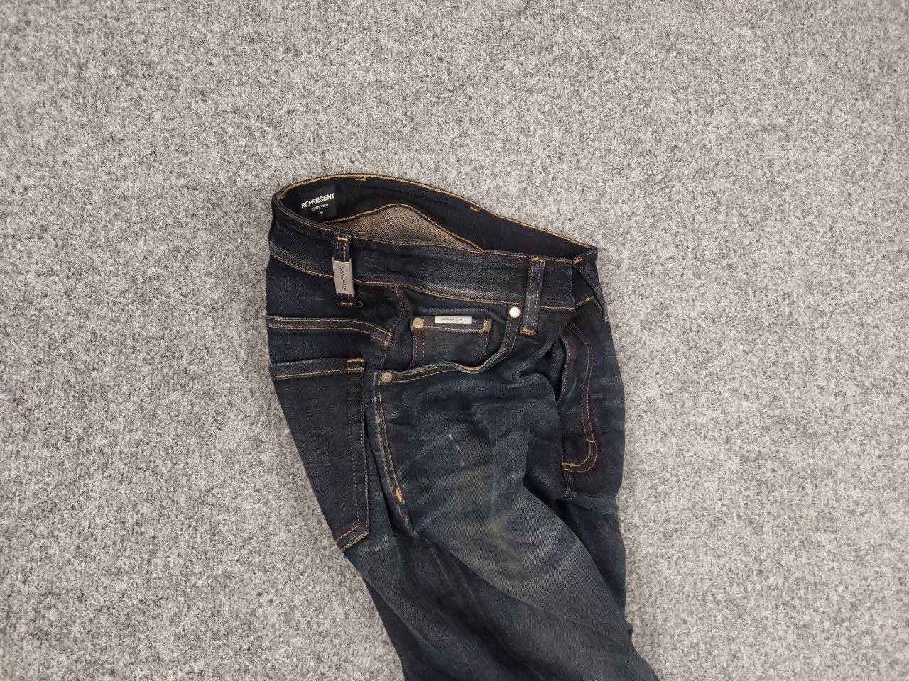 Represent Clo. Represent Design distressed Denim Slim Fit jeans Size US 30 / EU 46 - 5 Thumbnail