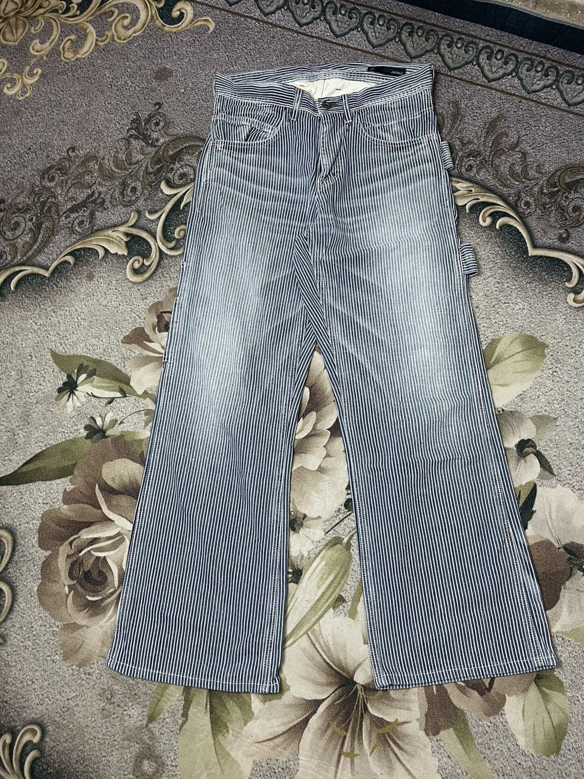 Johnbull Vintage Johnbull Jeans Stripe Streetwear Size US 30 / EU 46 - 1 Thumbnail
