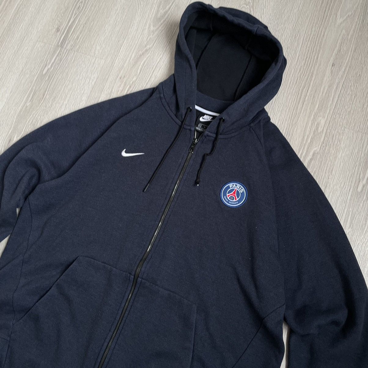 Nike Drill🔥 Nike PSG Zip Hoodie Y2K Size US XL / EU 56 / 4 - 1 Thumbnail