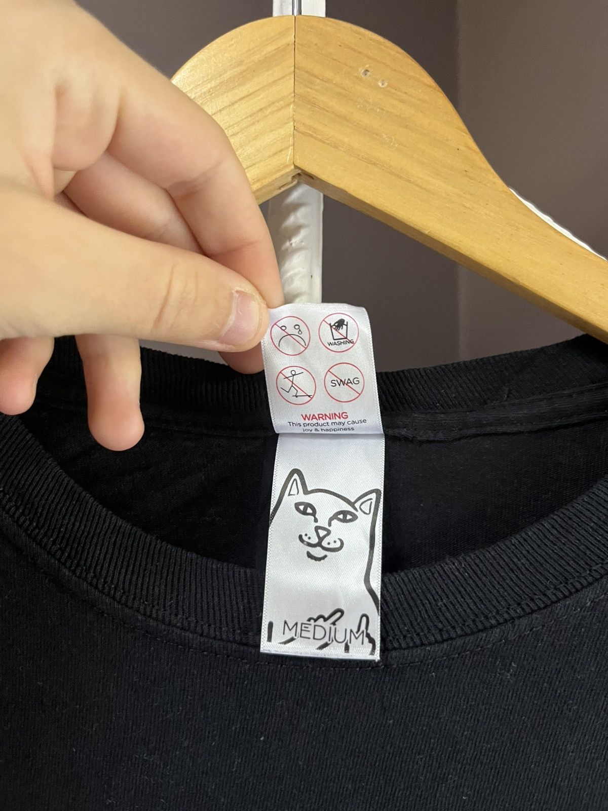 RIPNDIP Ripndip Black Y2K Longsleeve Size US M / EU 48-50 / 2 - 4 Thumbnail