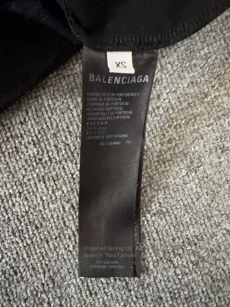 Balenciaga Balenciaga Letter Printed Crewneck Short Sleeve T-Shirt Size US XS / EU 42 / 0 - 4 Thumbnail