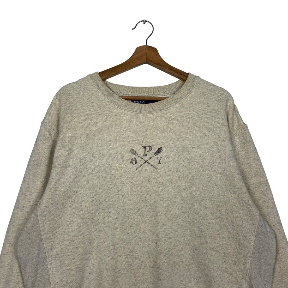 Polo Ralph Lauren Vintage 90s Polo Ralph Lauren Sailing Crewneck Sweatshirt Size US M / EU 48-50 / 2 - 2 Thumbnail