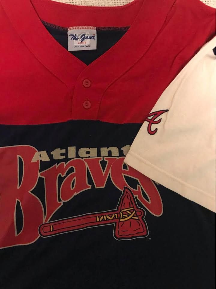 The Game NWT!! Vintage “The Game” Atlanta Braves Shirt Size Large Size US L / EU 52-54 / 3 - 4 Thumbnail