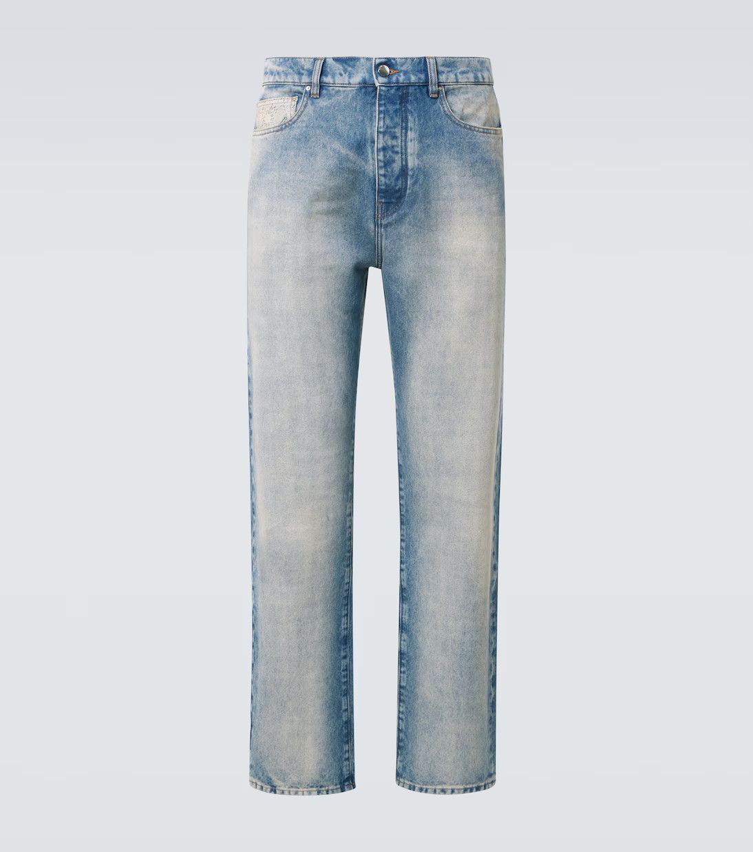 Amiri Amiri MA Quad Cuff Straight Jeans Size US 31 - 1 Thumbnail