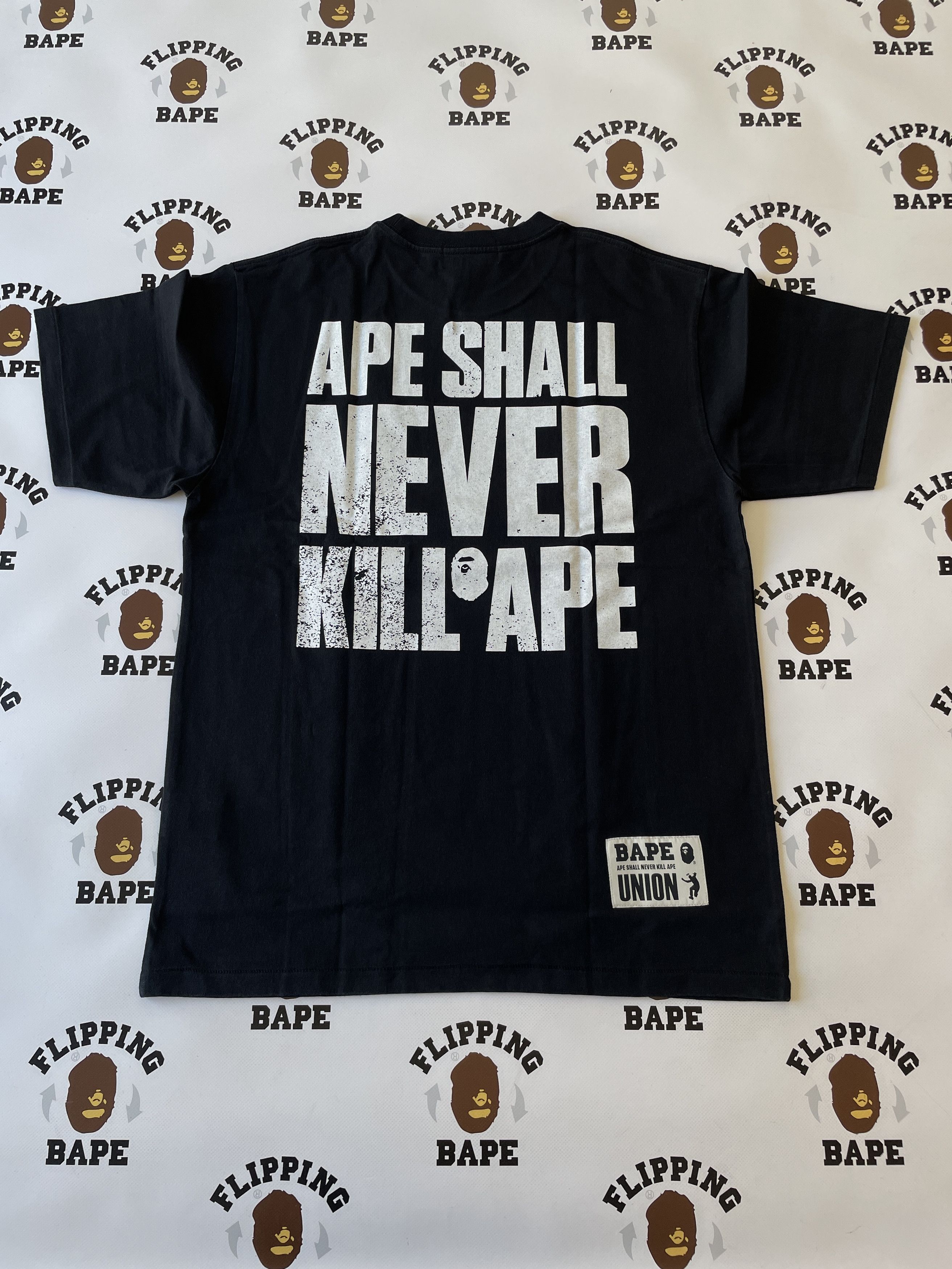 Bape × Union La BAPE X UNION WASHED STA TEE | Grailed 