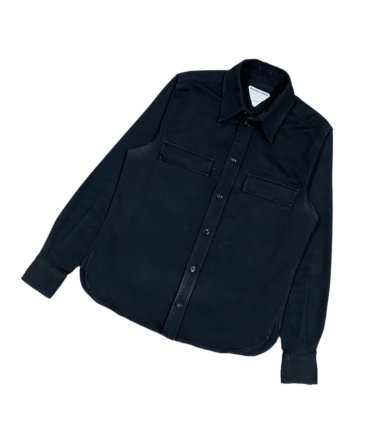 Bottega Veneta Authentic🔥Bottega Veneta Uniform Cotton Oxford Double Pocket Size US XXS / EU 40 - 10 Thumbnail