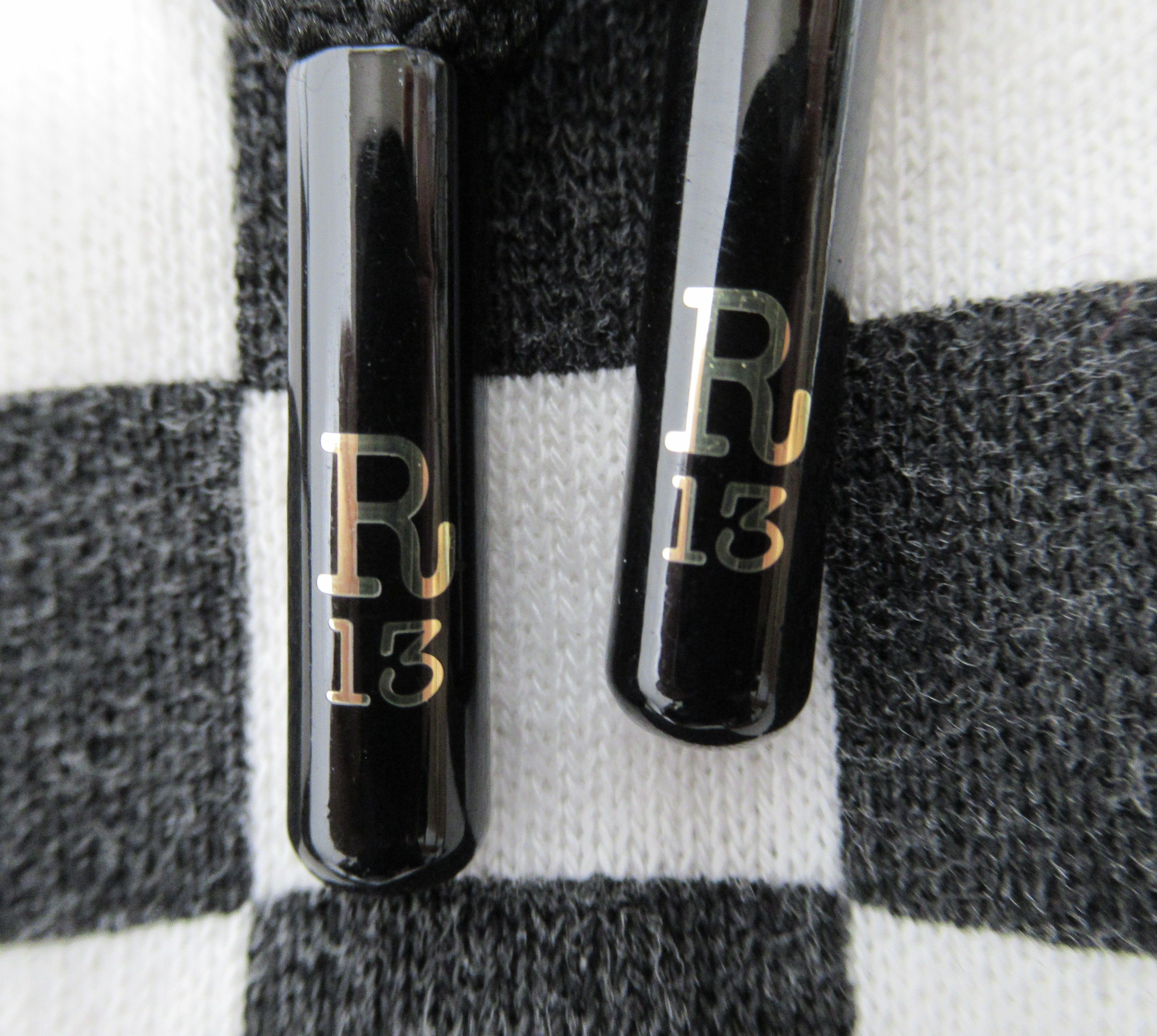R13 R13 Women's Oversized Hoodie Sweatshirts Checker Black White Size XXS / US 00 / IT 34 - 5 Thumbnail