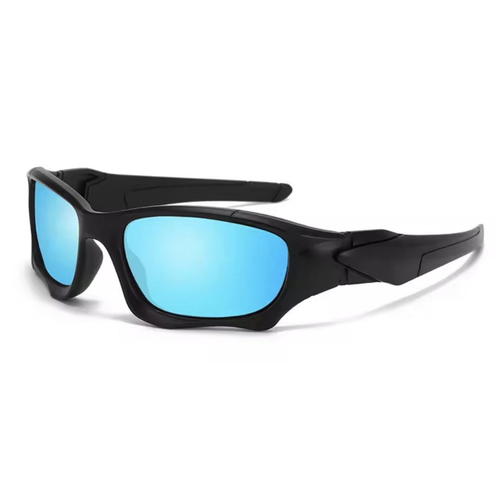 Other Men’s Black Blue Lens Polarized Sports Fishing Sunglasses Size ONE SIZE - 1 Preview
