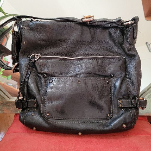 Chloe Chloé Paddington shoulder bag in black leather Size ONE SIZE - 10 Thumbnail