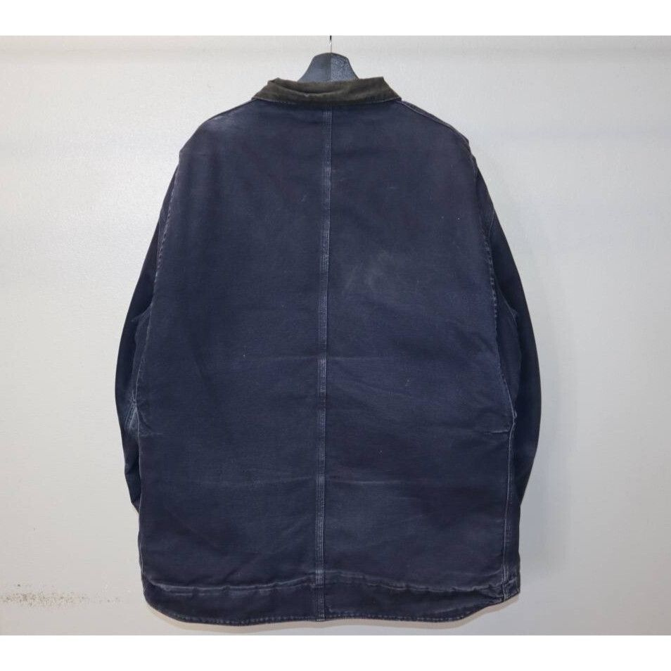 Carhartt Vintage Carhartt C61 Sherpa Jacket XL Blue Canvas Workwear Size US XL / EU 56 / 4 - 2 Thumbnail