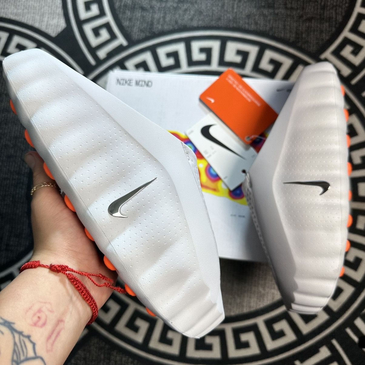 Nike NIKE MIND 001 SLIDE 'Light Smoke Grey' BRAND NEW DS!! Size US 8 / EU 41 - 2 Thumbnail