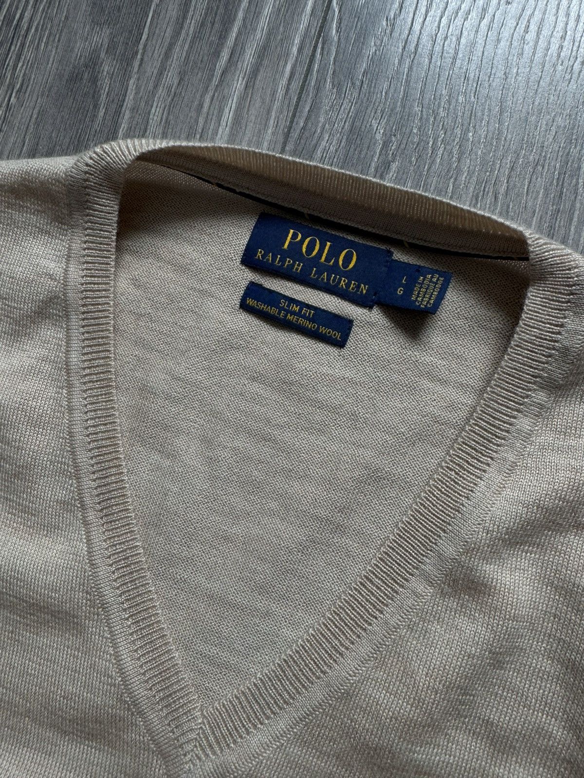 Polo Ralph Lauren Polo Ralph Lauren Light wool Sweater Size US L / EU 52-54 / 3 - 3 Thumbnail