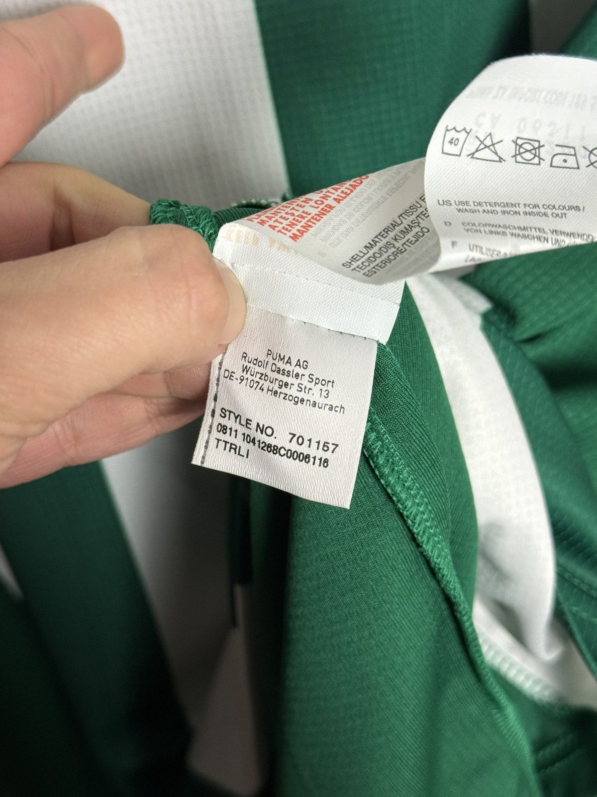 Puma 3XL Bursaspor Home Football Soccer Jersey T-Shirt Size US XXL / EU 58 / 5 - 11 Thumbnail