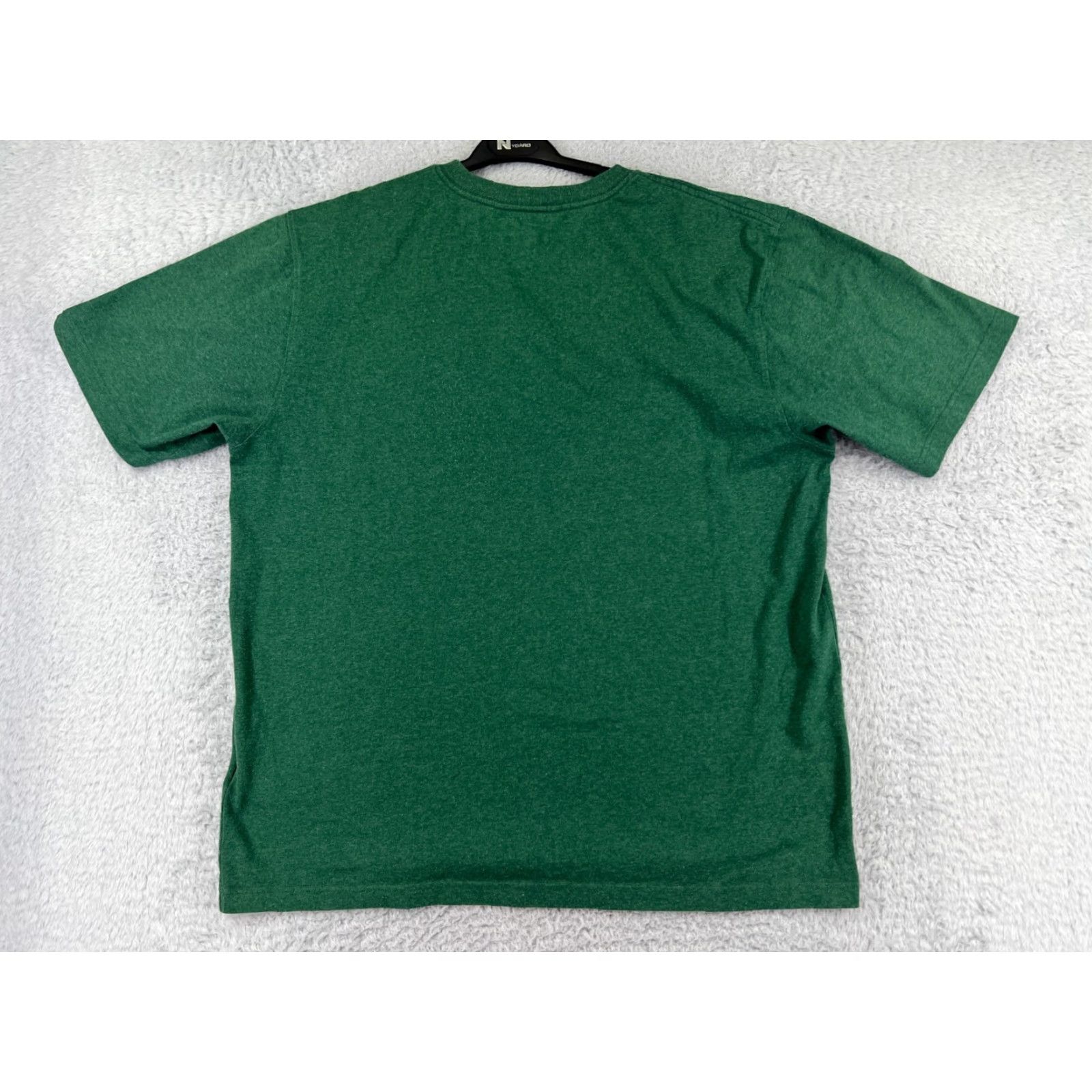 Carhartt Carhartt Shirt Men Extra Large Green Short Sleeve Pocket Crew Neck Cotton Blend T-Shirt Embroidered Logo Size US XL / EU 56 / 4 - 2 Thumbnail