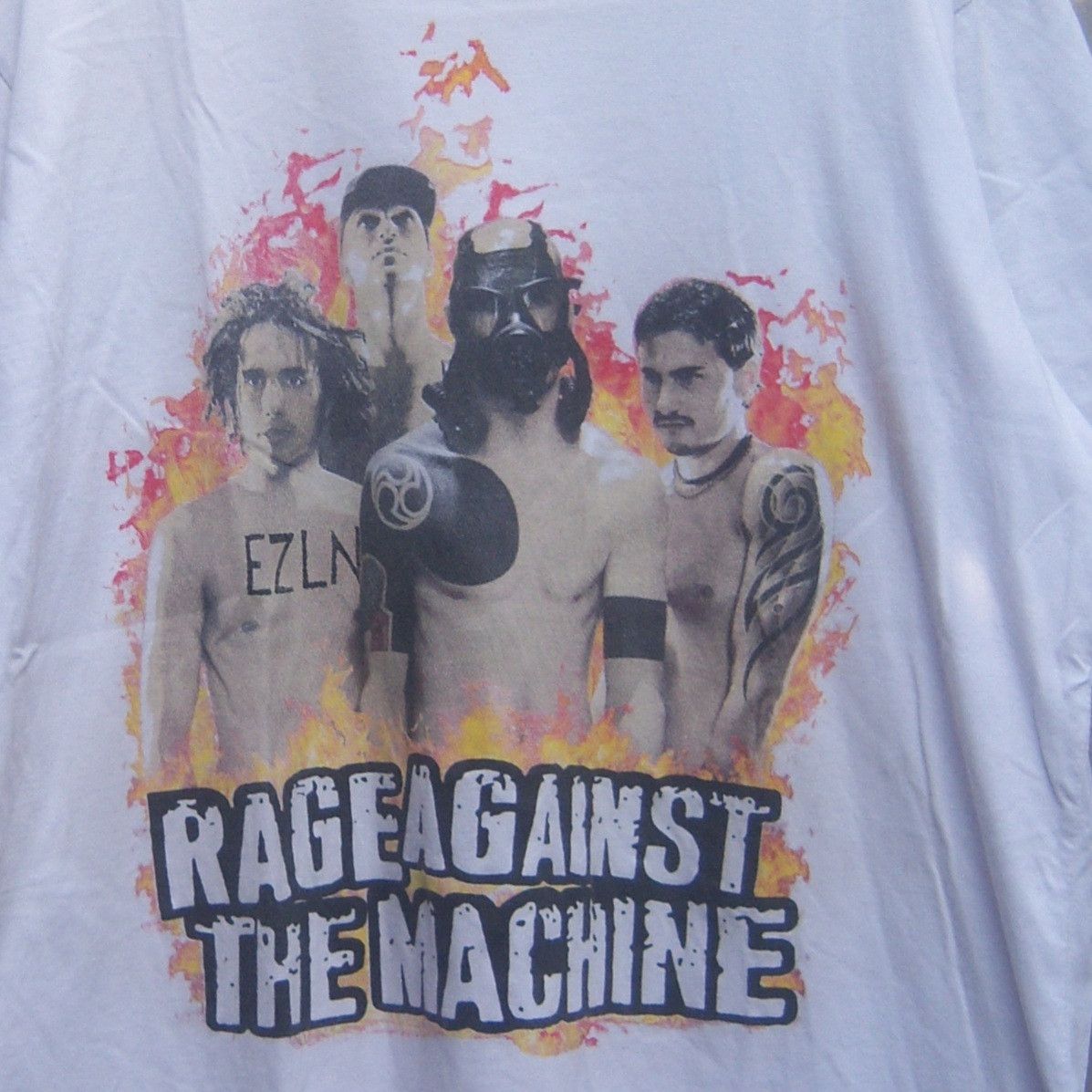 Band Tees Very Rare Rage Against The Machine Tee Size US L / EU 52-54 / 3 - 5 Thumbnail
