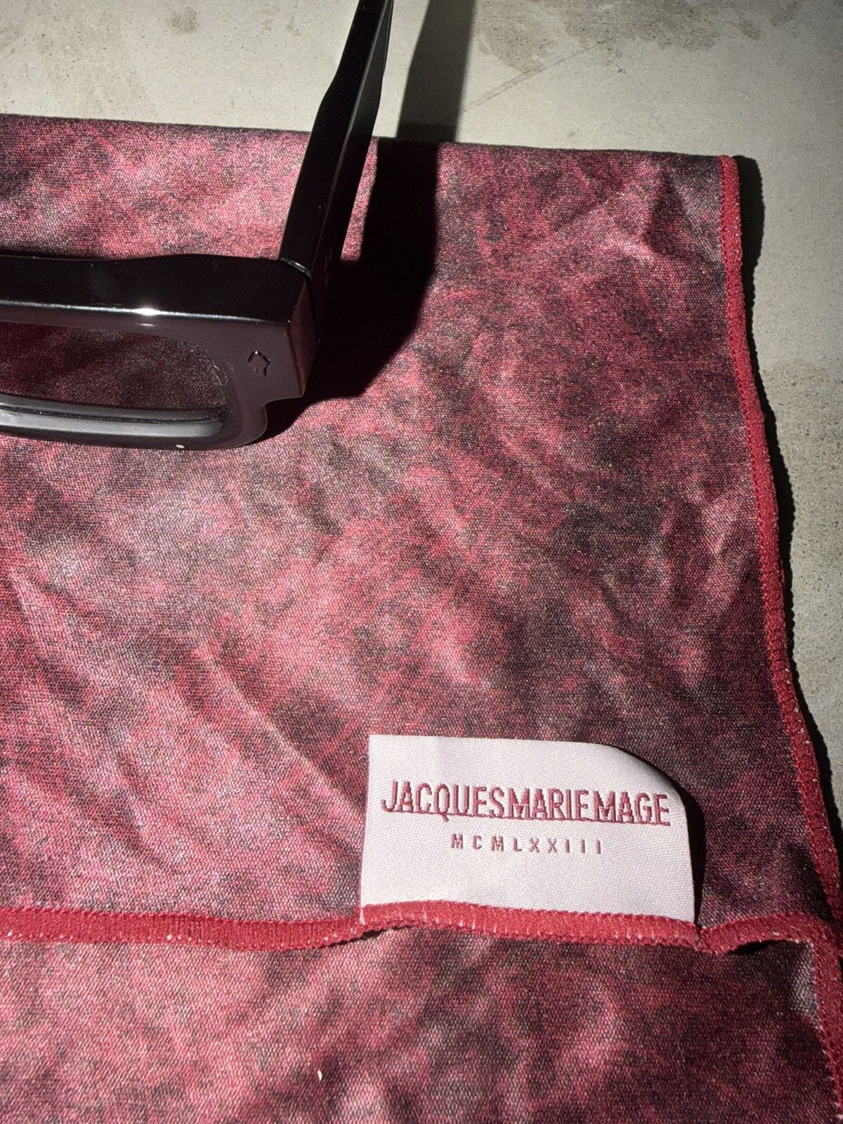 Jacques Marie Mage Jacques Marie Mage Ascari Black Sunglasses Size ONE SIZE - 12 Thumbnail
