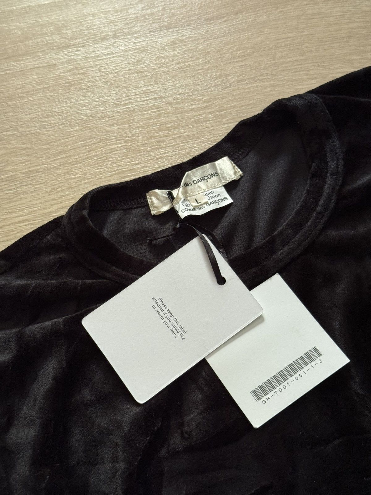 Comme des Garcons Vintage Comme Des Garçons y2k Japanese Black Long Sleeve Size L / US 10 / IT 46 - 7 Thumbnail