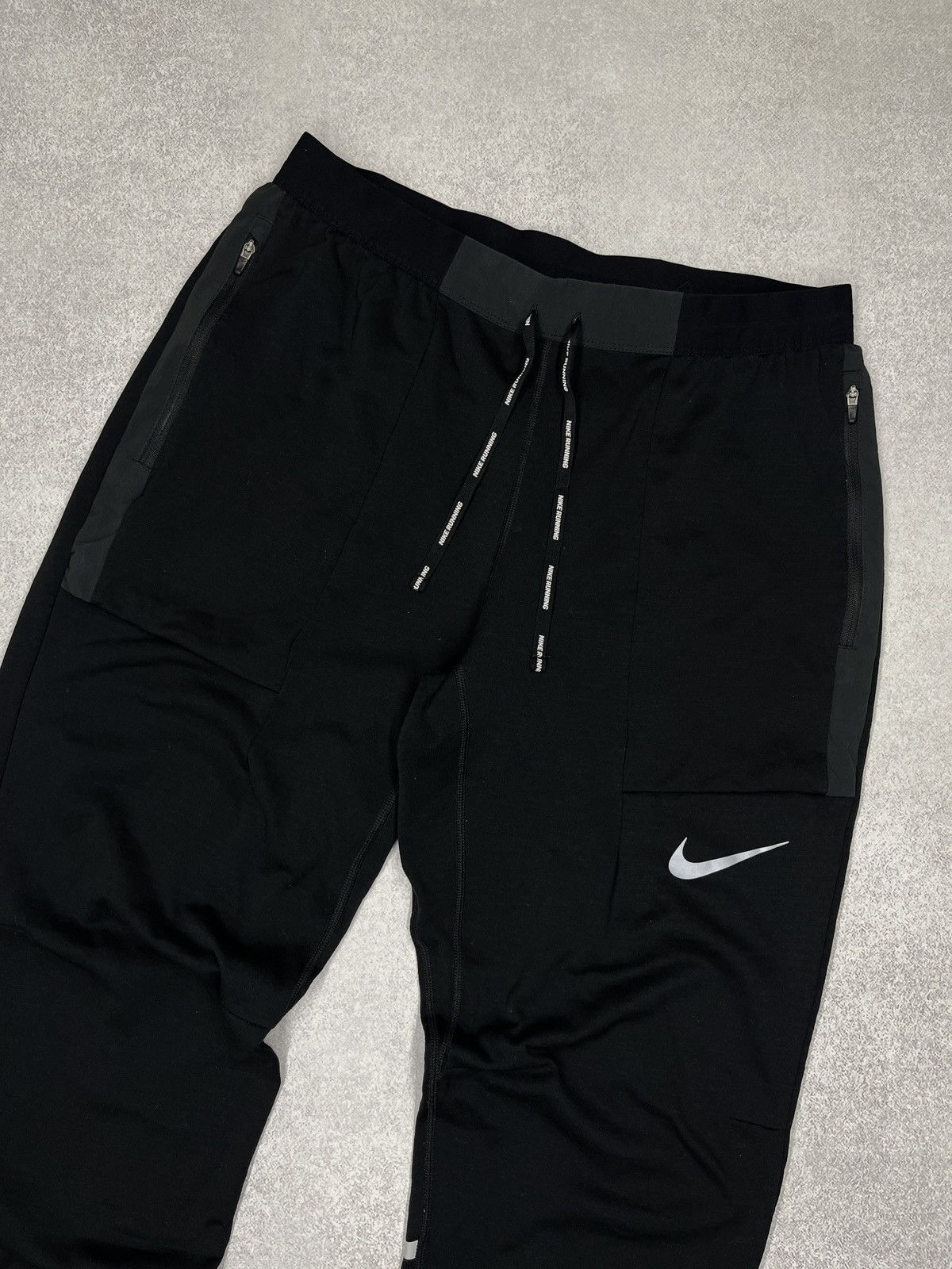 Nike Mens Nike Running SPHR 2.0 Sweatpants Black Dri Fit Size US 32 / EU 48 - 3 Thumbnail