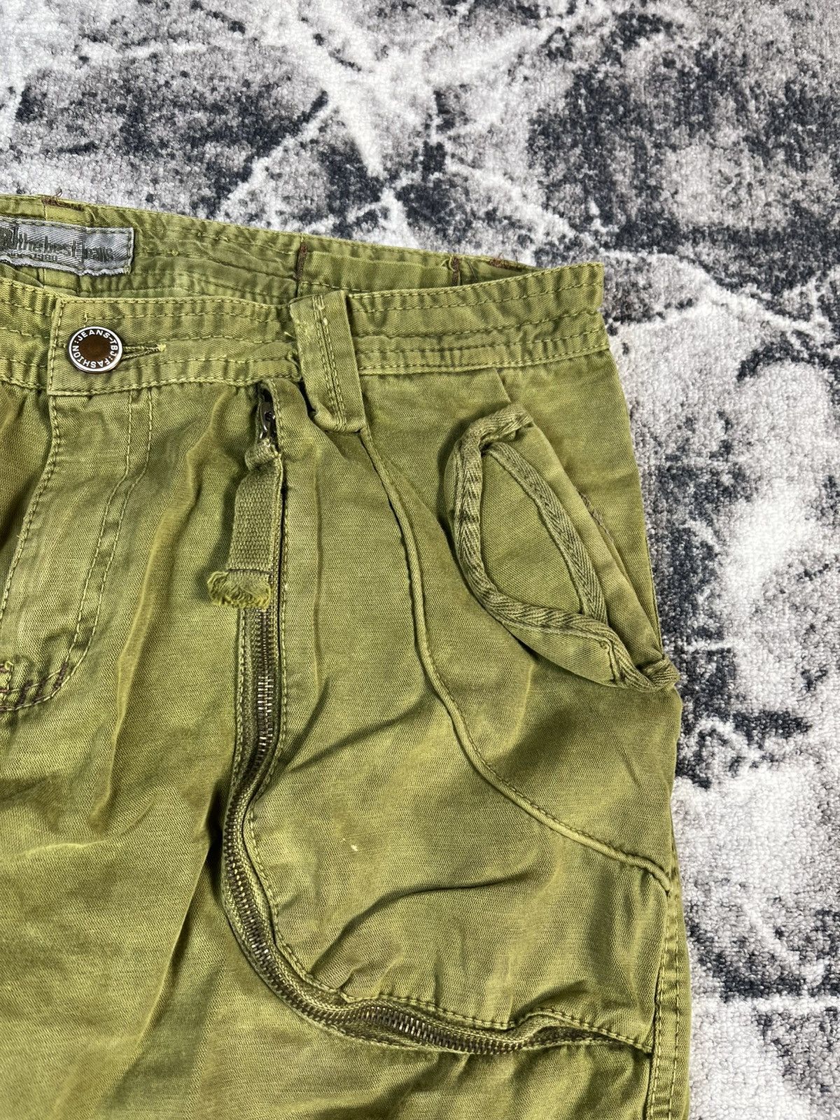 Other Olive Multi Pocket Cargo Pants Size 36 Fit 34 Size US 34 / EU 50 - 8 Thumbnail