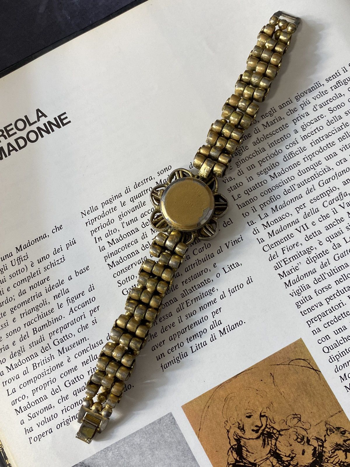 Jewelry Rare Retro Vintage Charles France Watch - Hearts! Size ONE SIZE - 5 Thumbnail