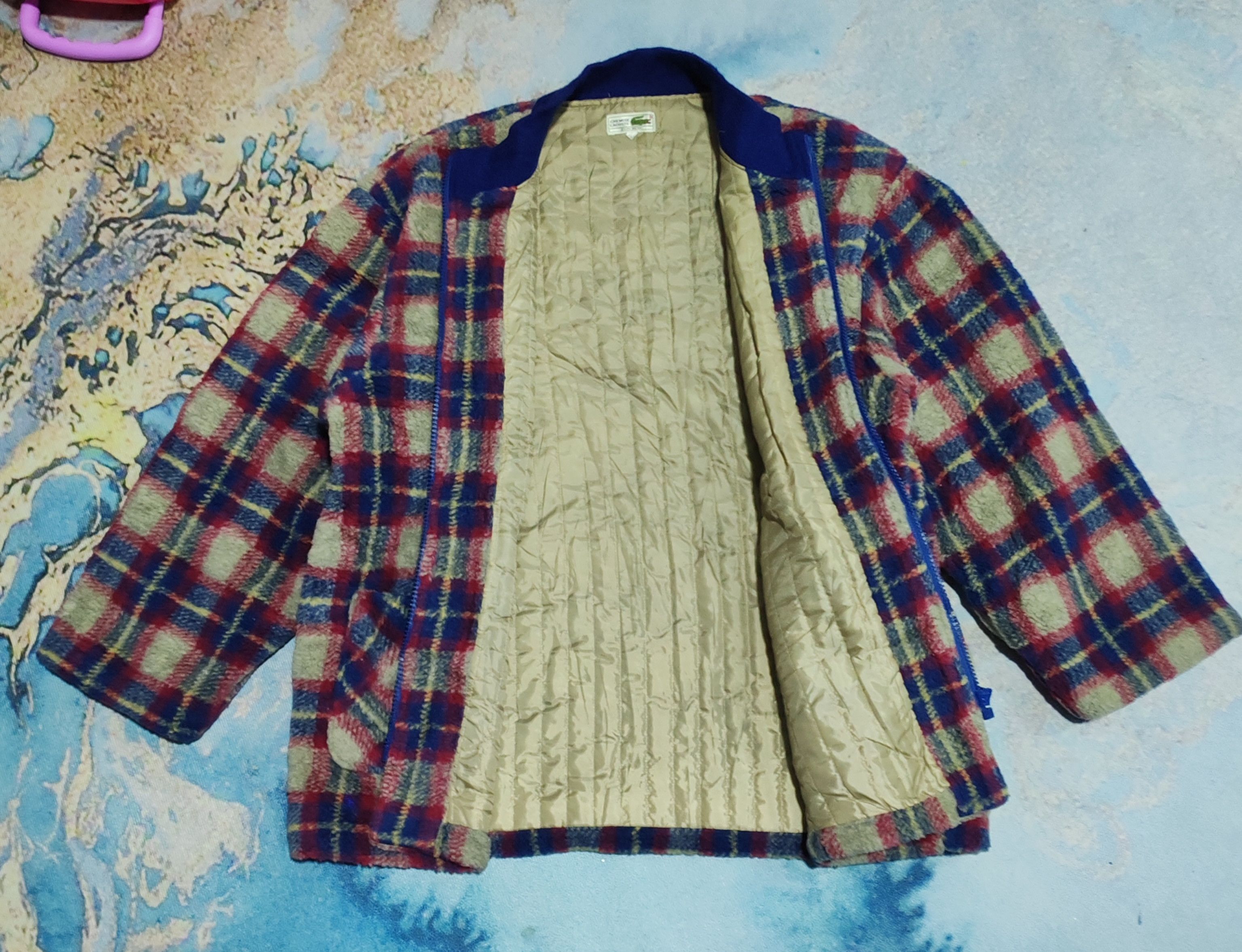 Lacoste Vintage chemise Lacoste Flannel jacket Size US L / EU 52-54 / 3 - 2 Thumbnail