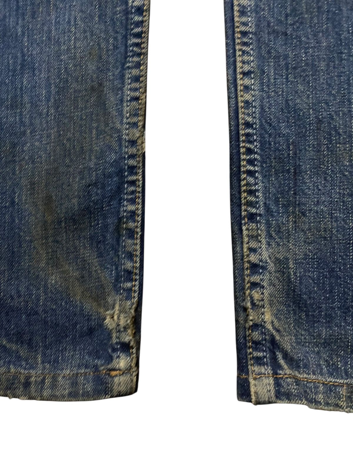 Levi's Vintage Levis 501 Mud Wash Distressed Loose Jeans Size US 30 / EU 46 - 17 Thumbnail