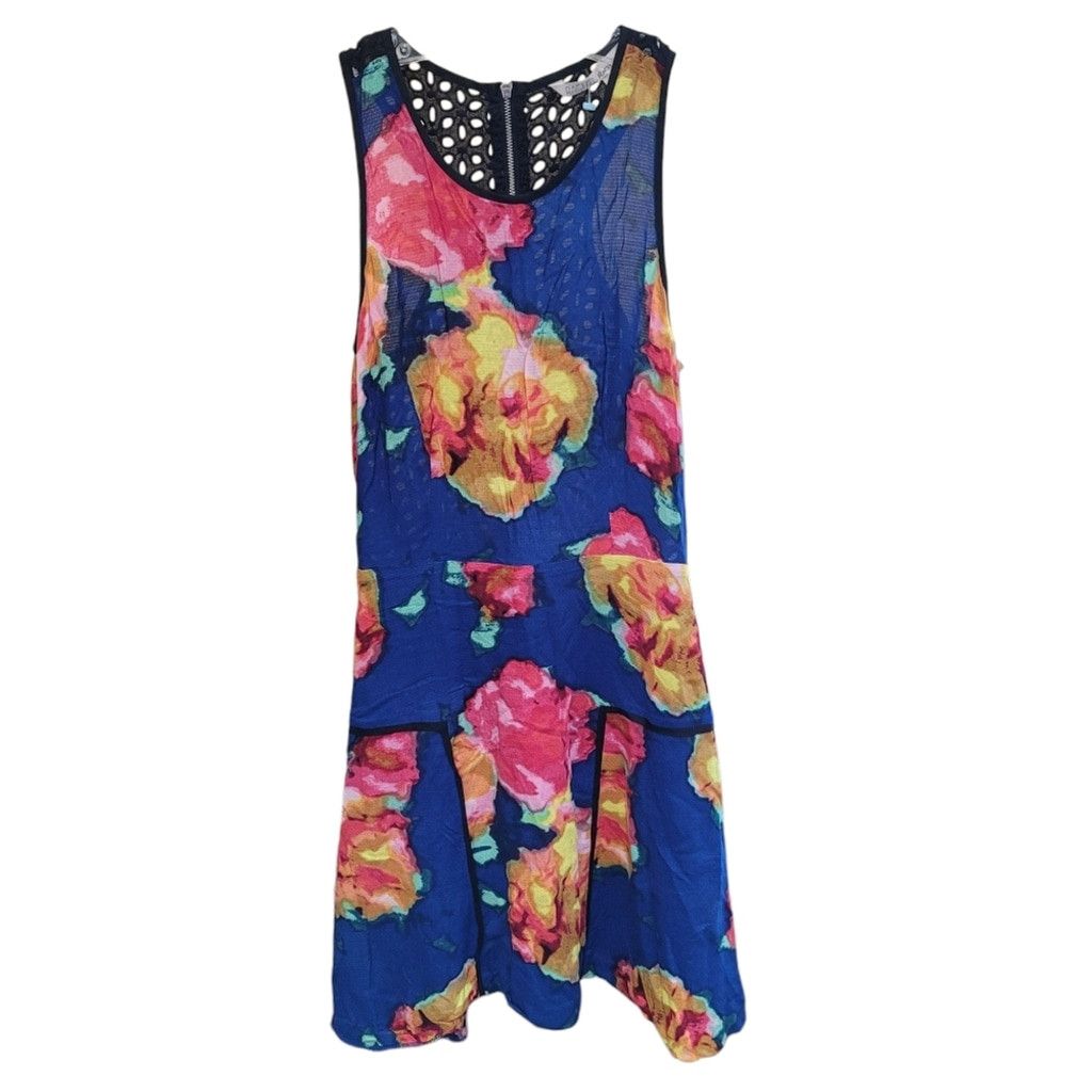 Other EUC Rachel By Rachel Roy Watercolor Floral Print Dress Size XS / US 0-2 / IT 36-38 - 1 Thumbnail