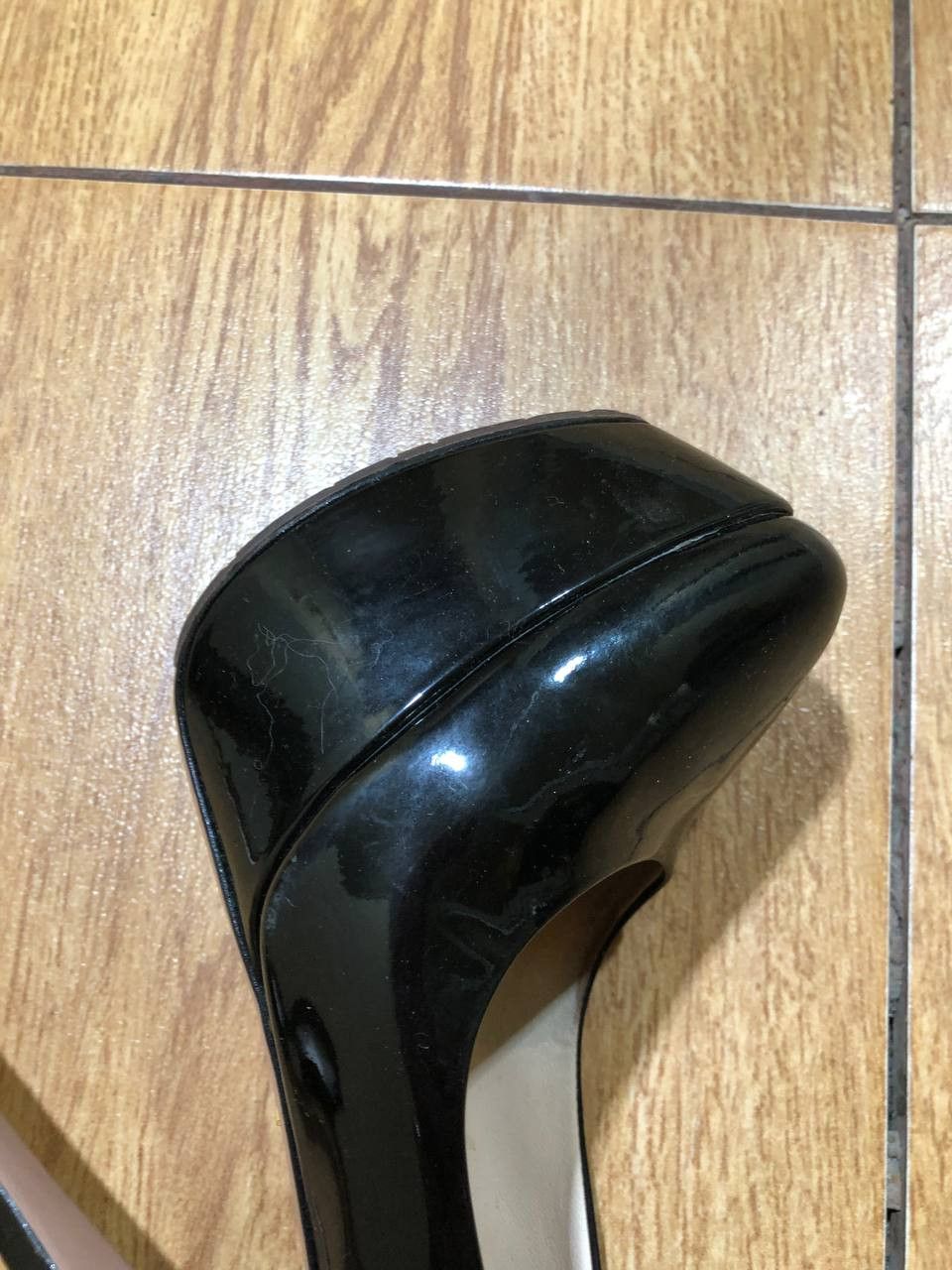 Prada Prada Leather Platform Pumps Pointed Toe Size US 8.5 / IT 38.5 - 14 Thumbnail