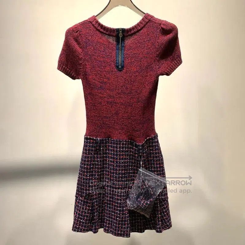 Versace Versace Red Wool Dress for Women . Size S / US 4 / IT 40 - 2 Thumbnail