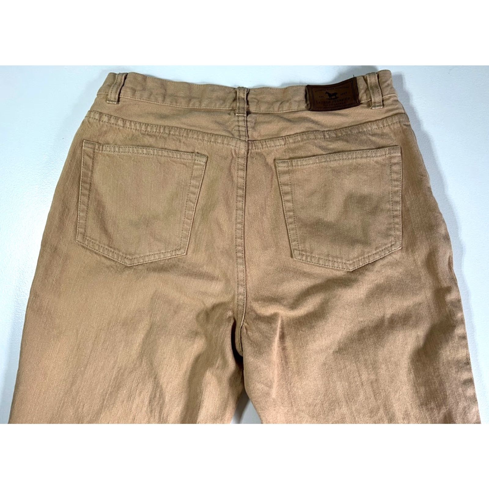 Ralph Lauren VINTAGE Women's Flared Jeans Shirt? (Original title not enough context) Size 30" / US 8 / IT 44 - 6 Thumbnail