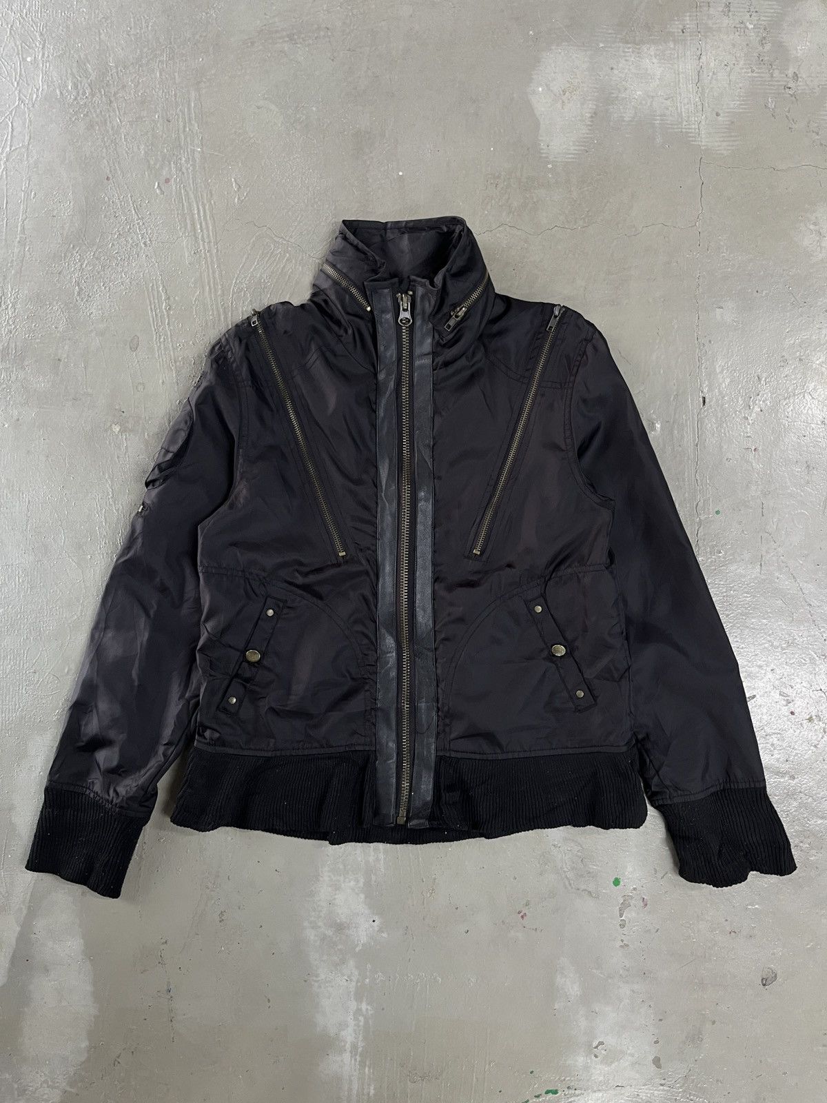 14th Addiction Agate Label Utility Tactical Jacket Issey Miyake Style Size US S / EU 44-46 / 1 - 1 Thumbnail