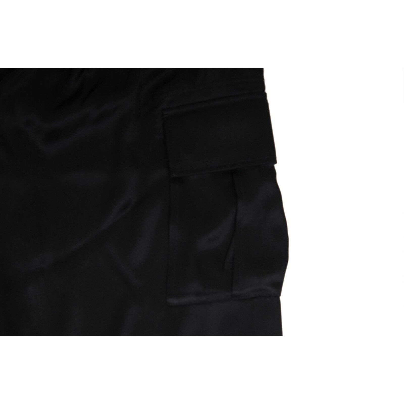 Versace Cargo Pocket Pants IT 50 Black Silk Trousers Size US 34 / EU 50 - 19 Thumbnail