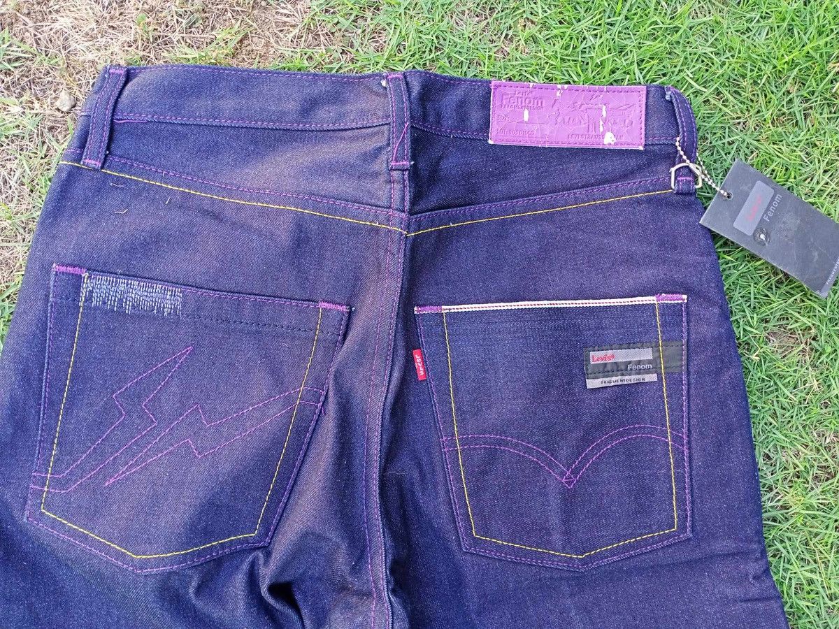 Fragment Design × Levi's × Vintage LEVI’S FENOM x FRAGMENT DESIGN PURPLE DISCO SELVEDGE DENIM Size US 30 / EU 46 - 3 Thumbnail