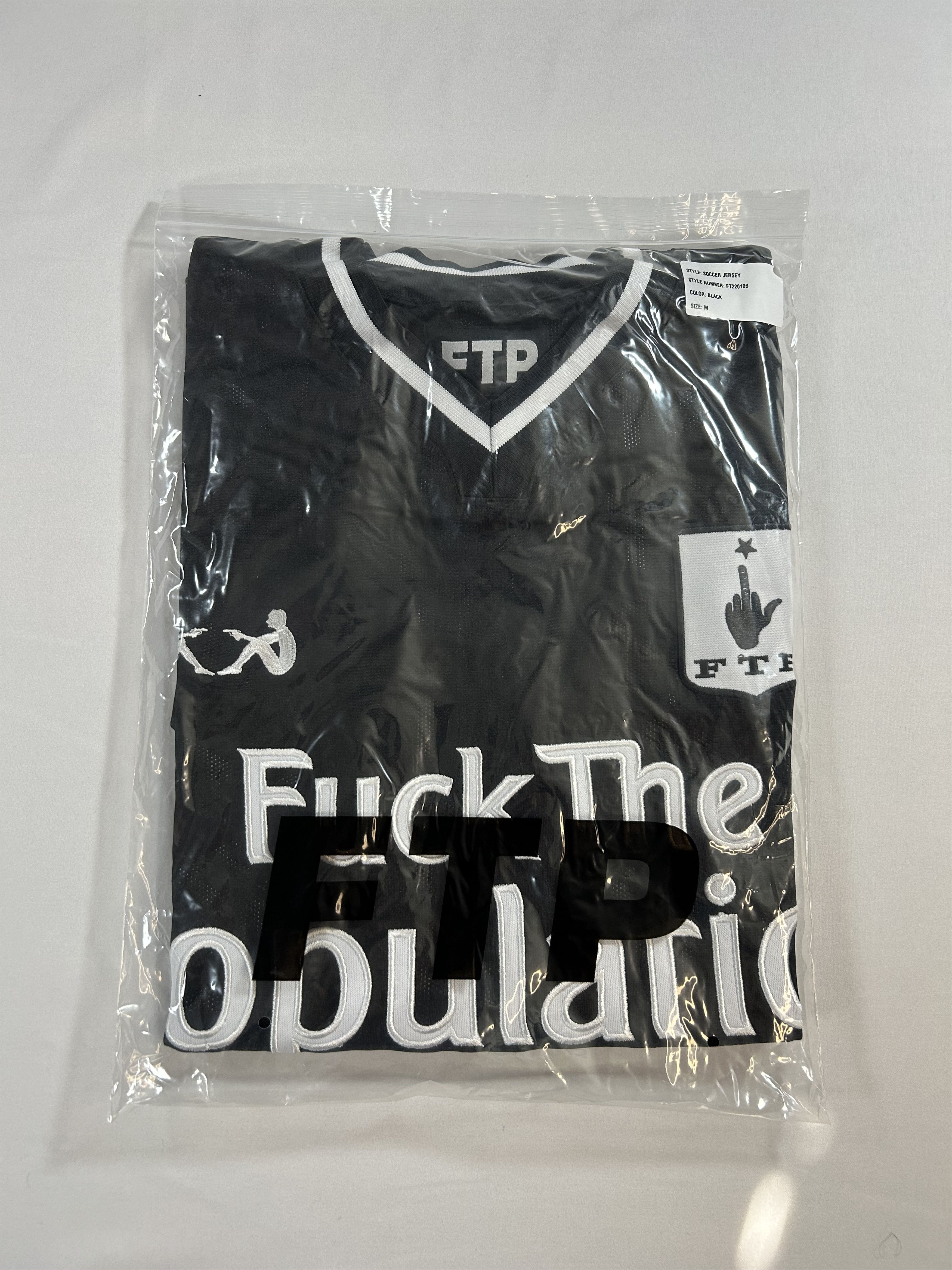 Fuck The Population FTP Club Soccer Jersey Size US M / EU 48-50 / 2 - 4 Thumbnail