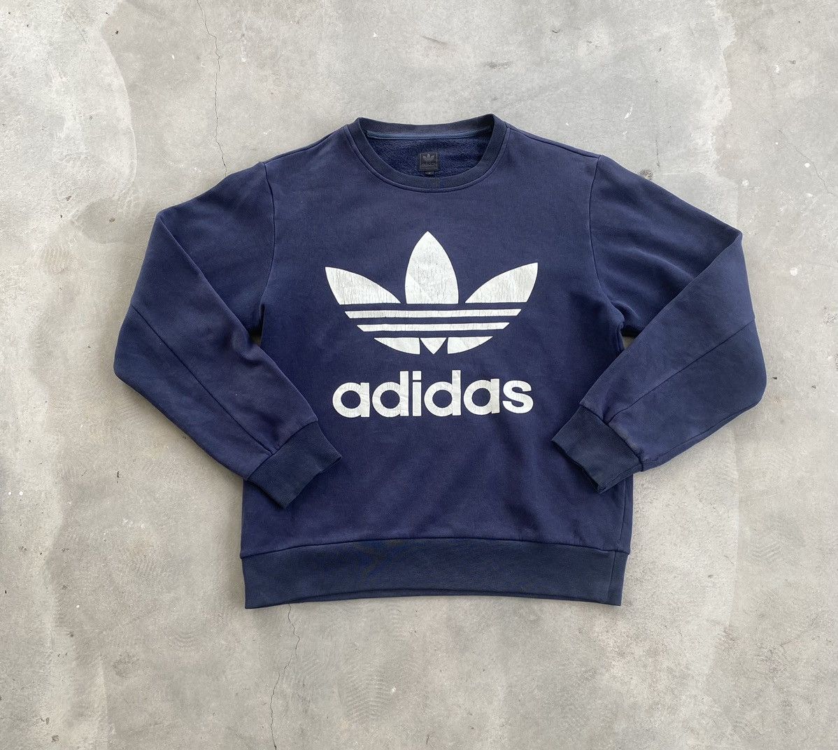 Adidas × Vintage VINTAGE ADIDAS VINTAGE MIRROR PRINT BIG LOGO SWEATSHIRT Size US M / EU 48-50 / 2 - 1 Thumbnail