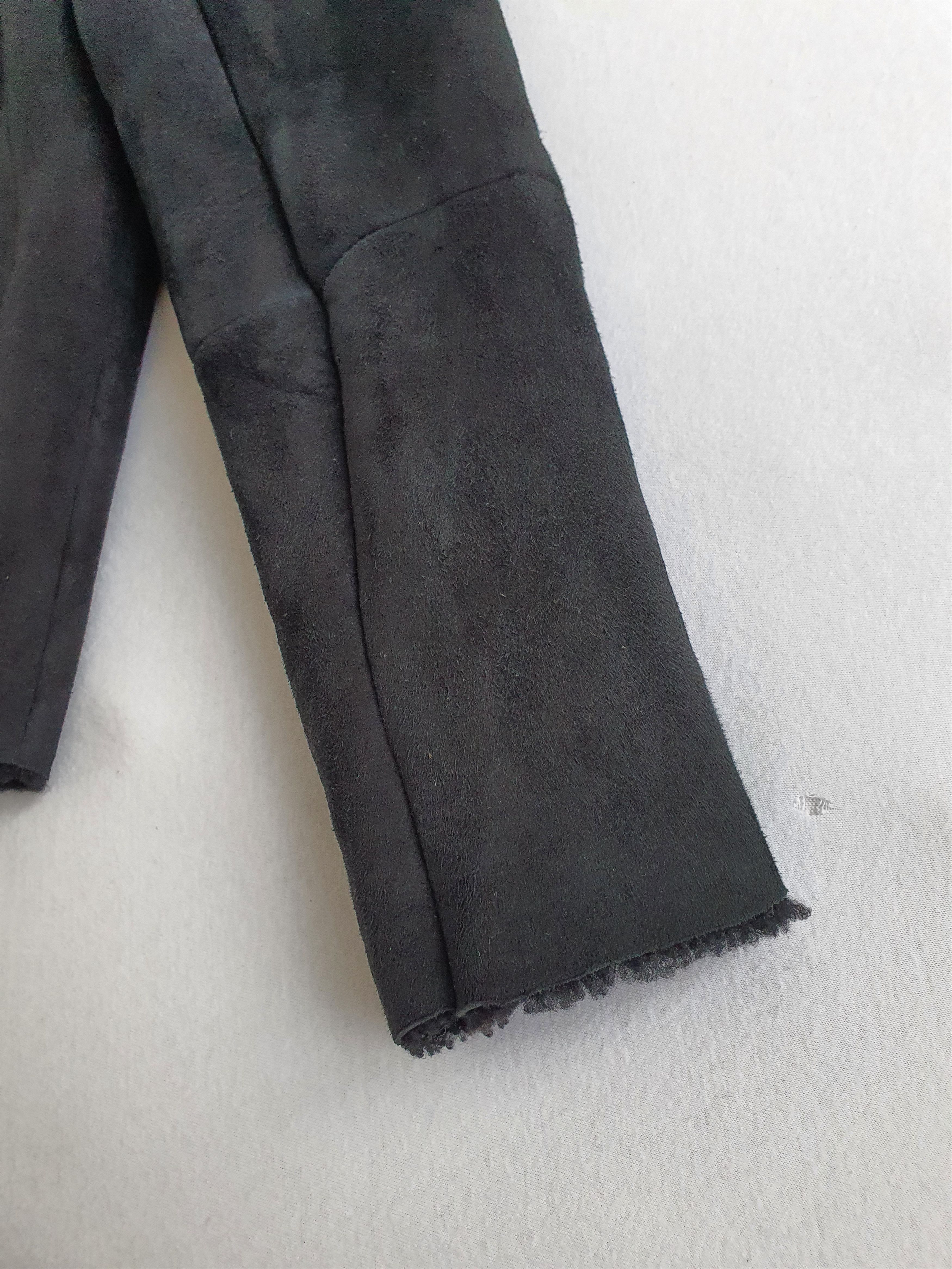 Genuine Leather BEL AIR Shearling Jacket Coat - Sz FR T2 (Medium) Size M / US 6-8 / IT 42-44 - 10 Thumbnail
